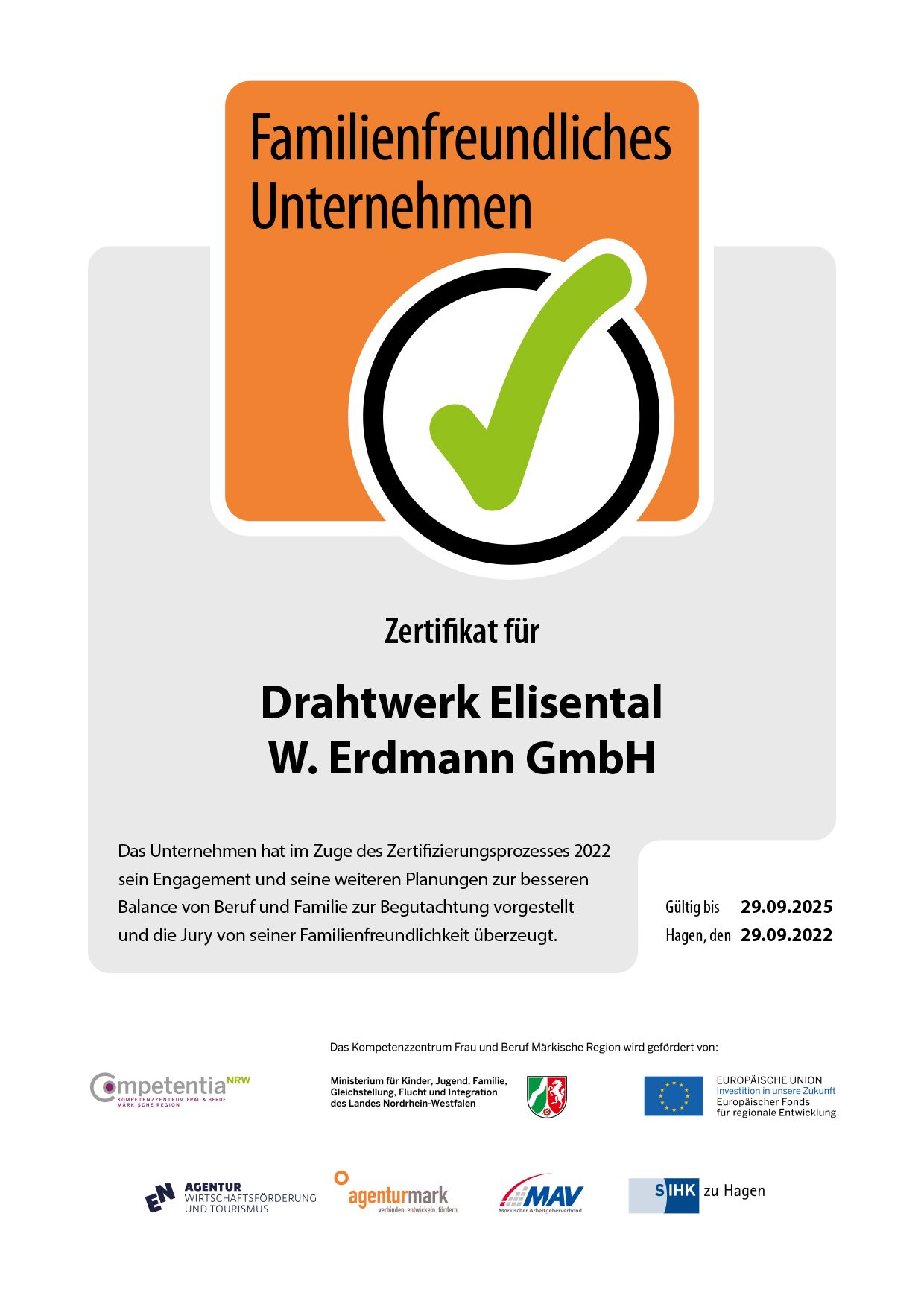 Drahtwerk Elisental W. Erdmann GmbH
