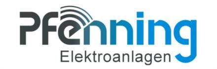 Logo von Pfenning Elektroanlagen GmbH