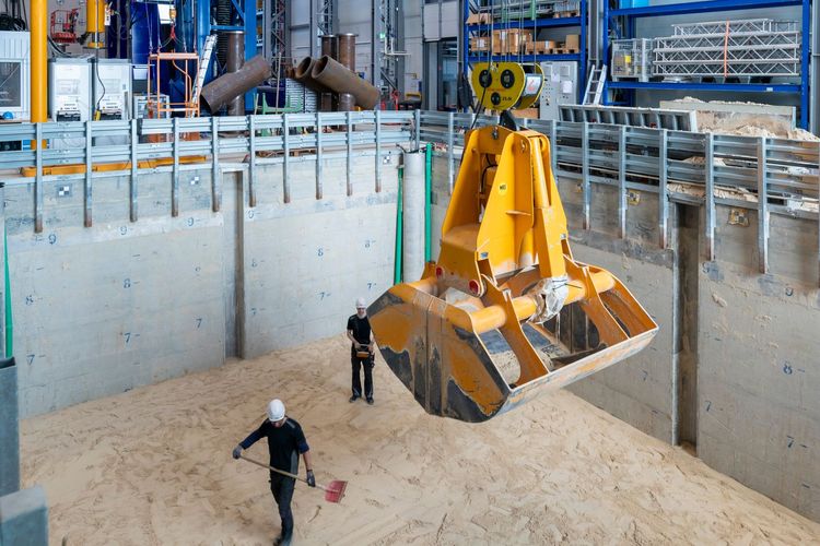 Größte Grundbauversuchsgrube