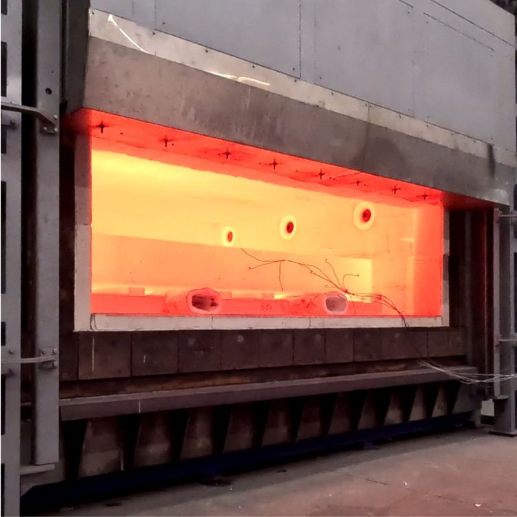 Auf bis zu 1000 °C können die Öfen beheizt werden