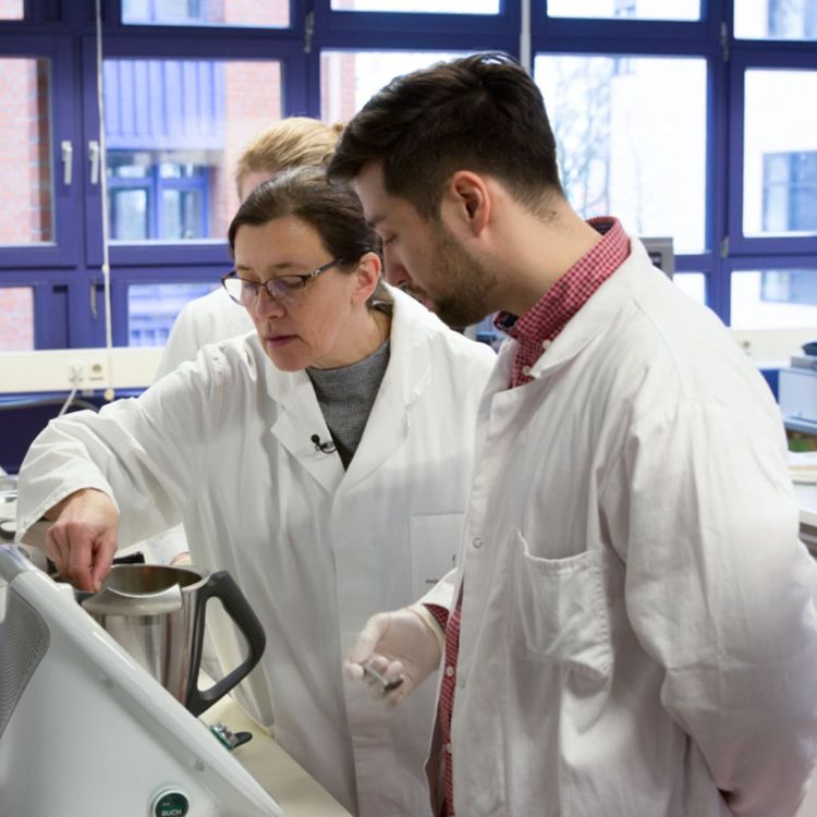 In den technischen Laboren führen die Studierenden gemeinsam mit den Dozierenden Versuche durch