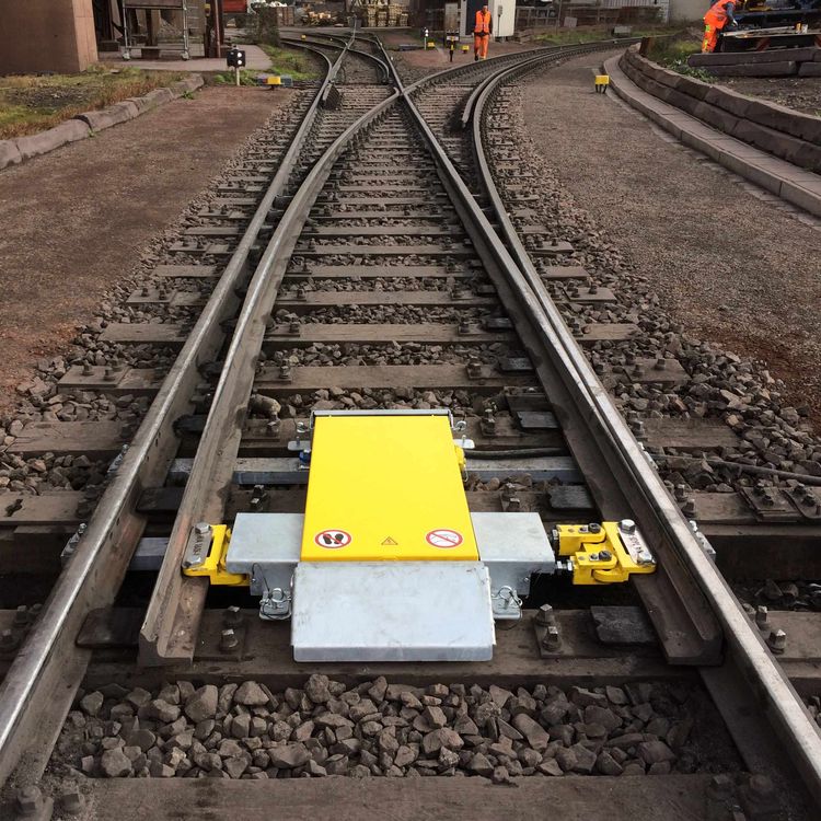 Weichenantrieb der Pintsch GmbH