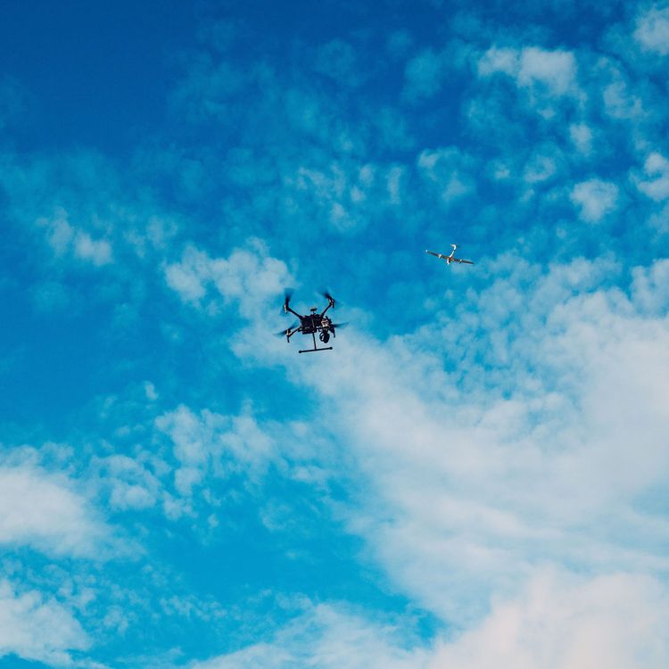 Passt alles, geht es an den Drohnenflug